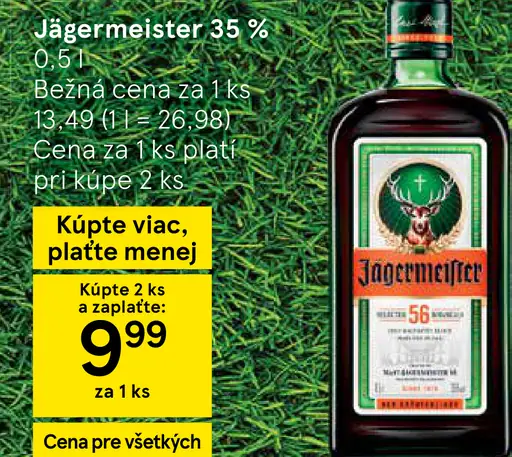 Jägermeister bylinný likér 35 %