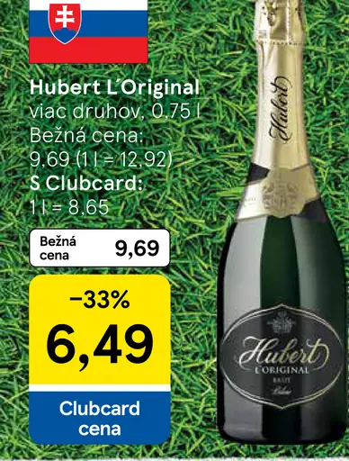 Hubert L’Original šumivé víno