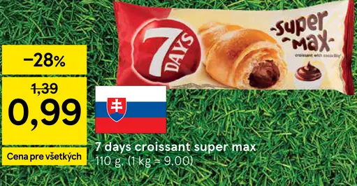 7 Days Super Max croissant