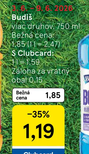 Budiš nealkoholický nápoj viac druhov