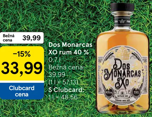 Dos Monarcas XO Rum 40%
