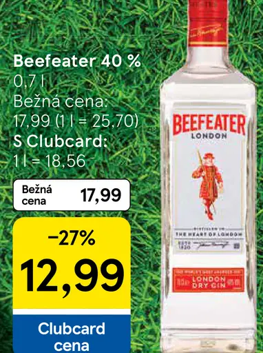 Beefeater London Dry Gin 40%