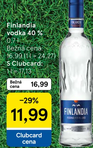 Finlandia Vodka 40% 20 cl