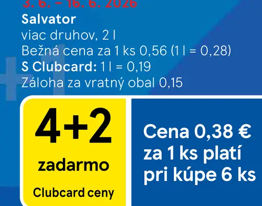 Salvator sýtená voda