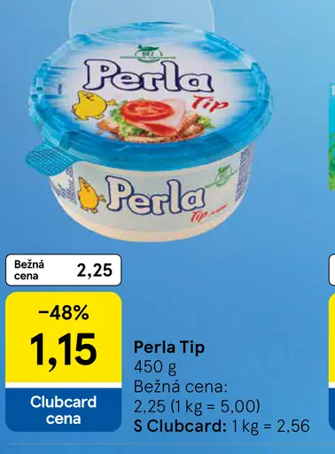 Perla nátierkové maslo