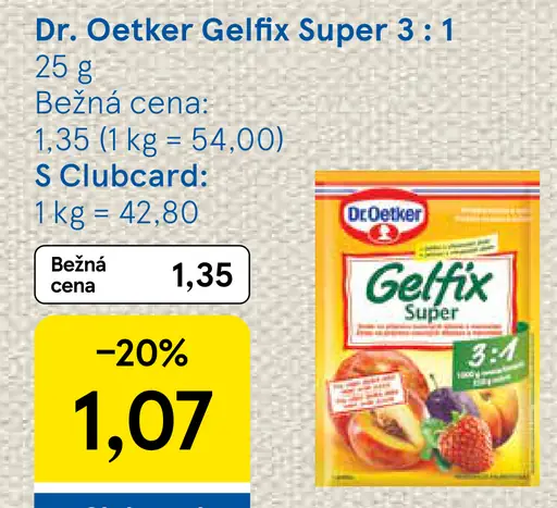 Dr. Oetker Gelfix super 3:1