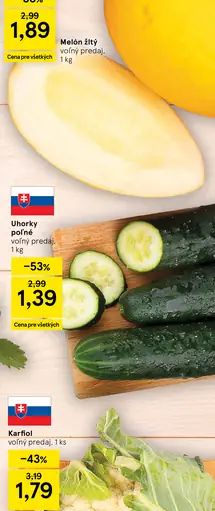 Melón žltý