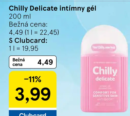 Chilly Delicate intímny gél