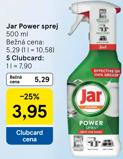 Jar Power sprej