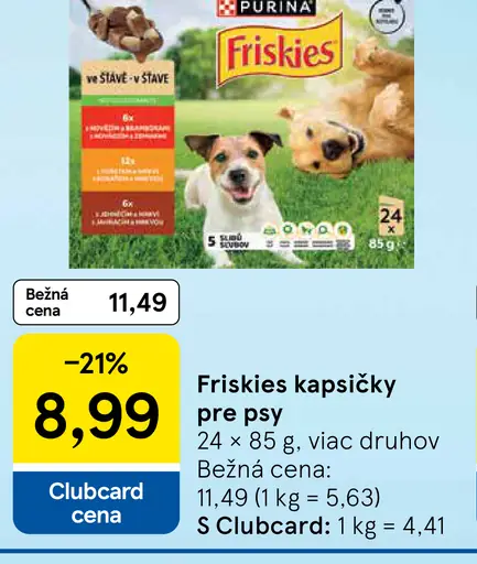 Friskies kapsičky pre psy
