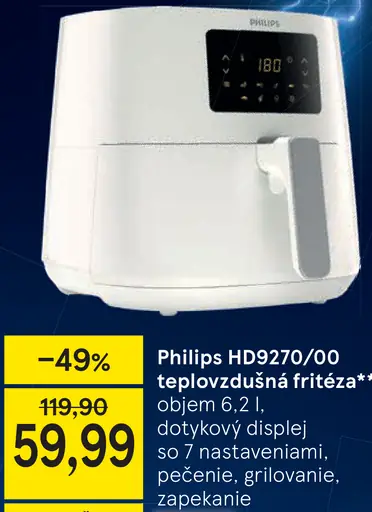 Philips HD9270/00 teplovzdušná fritéza