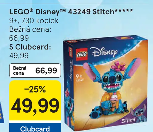 LEGO Disney 43249 Stitch stavebnica
