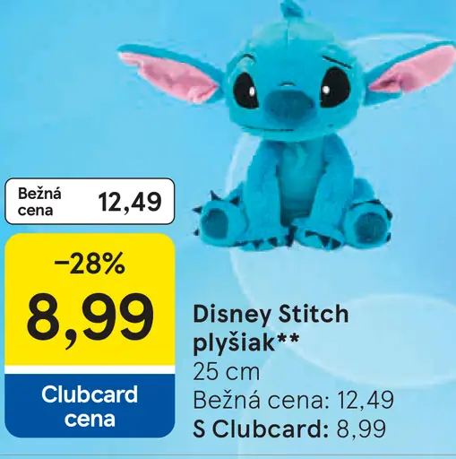 Disney Stitch plyšák