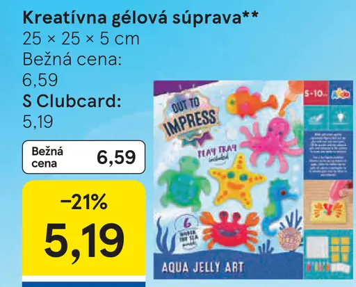 Kreatívna gélová súprava
