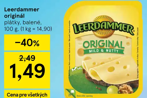 Leerdammer Original plátky