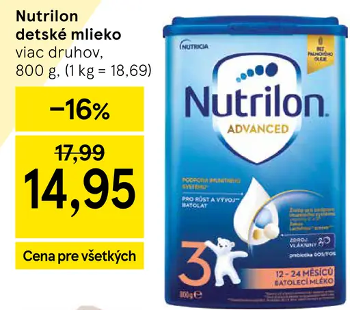 Nutrilon detské mlieko