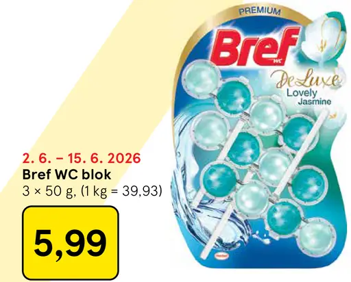 Bref WC blok Deluxe Lovely Jasmine
