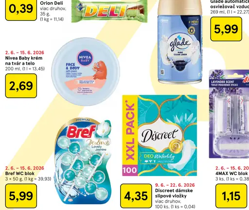 Nivea Baby Krém na tvár a telo
