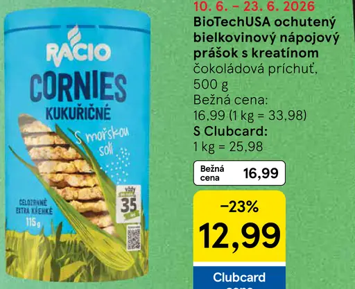 BioTechUSA Ochutený bielkovinový nápojový prášok s kreatínom príchuť čokoláda