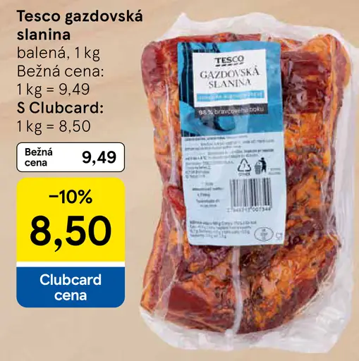 Tesco Gazdovská slanina