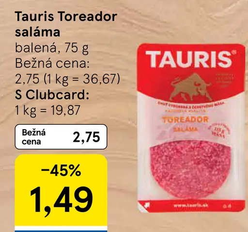 Tauris Toreador saláma