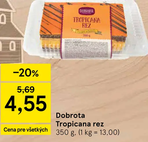 Dobrota Tropicana rez