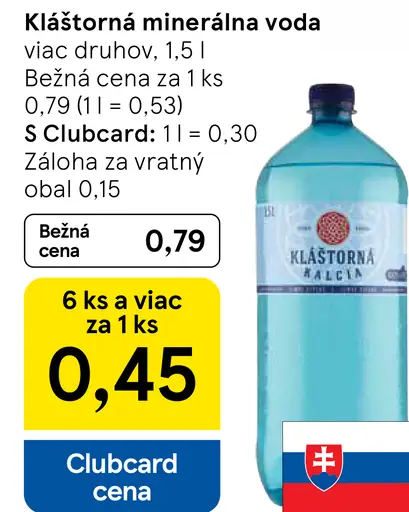 Kláštorná minerálna voda
