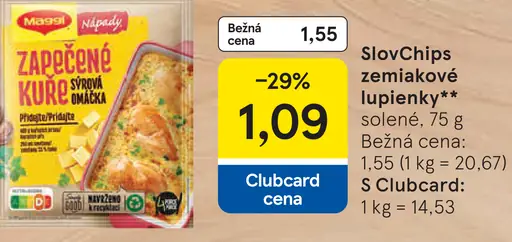 MAGGI Nápady Zapekané kura so syrovou omáčkou