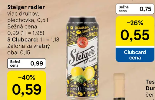 Steiger plechovka