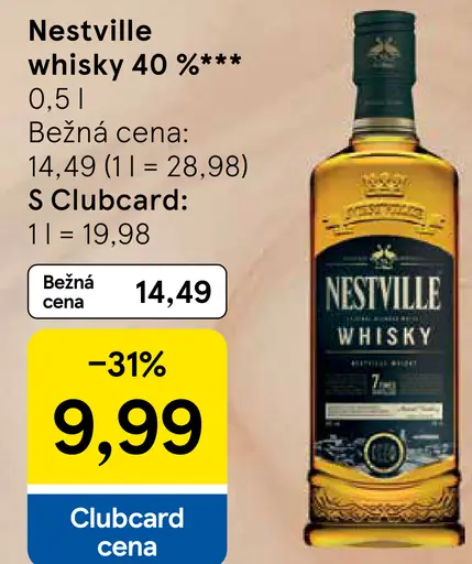 Nestville whisky 40 %