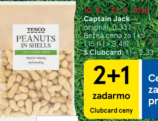 Tesco peanuts in shells