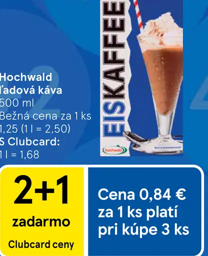 Hochwald ľadová káva
