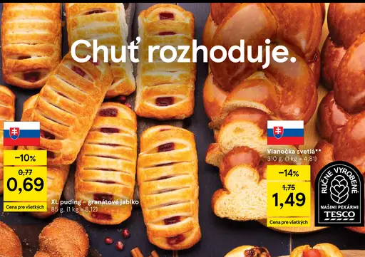 XL puding granátové jablko