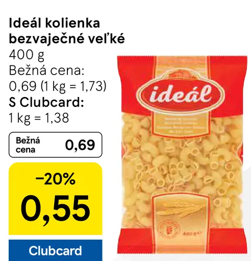 Ideál kolienka bezvaječné veľké