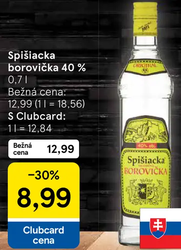 Spišská borovička 40 %