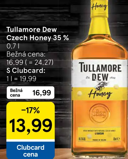 Tullamore Dew Czech Honey 35 %