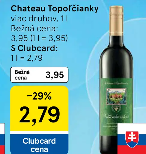 Château Topoľčianky víno