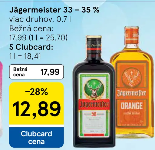 Jägermeister bylinný likér 35 %