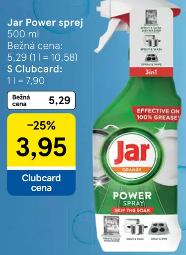 Jar Power čistiaci sprej