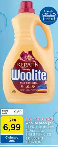 Woolite Mix Colors prací gél