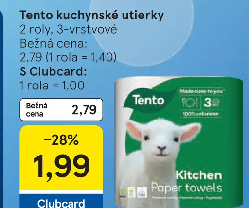 Tento kuchynské utierky