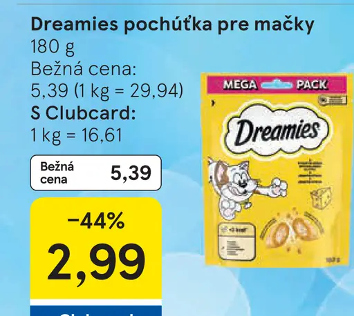 Dreamies pochúťka pre mačky
