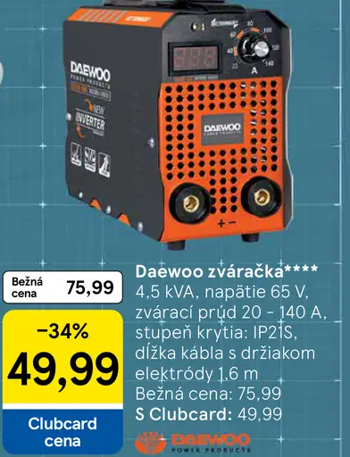 Daewoo zváračka