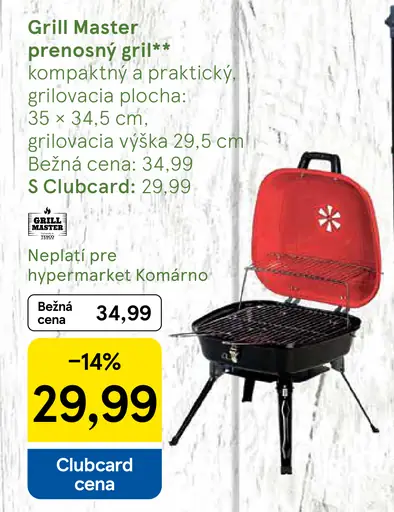 Grill Master prenosný grill