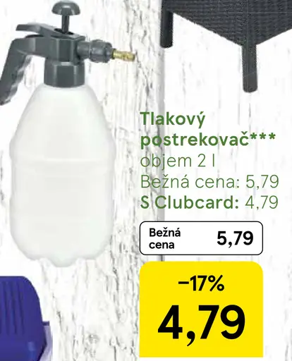 Tlakový postrekovač