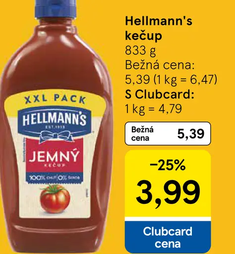 Hellmann's Kečup jemný