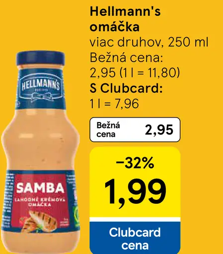 Hellmann's Samba omáčka