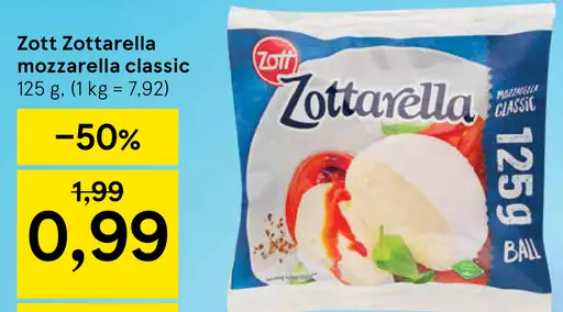 Zott Zottarella Mozzarella Classic