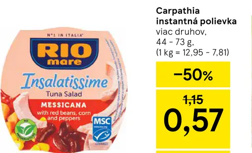 Carpathia instantná polievka