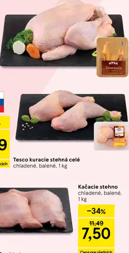 Kačacie stehno chladené, balené